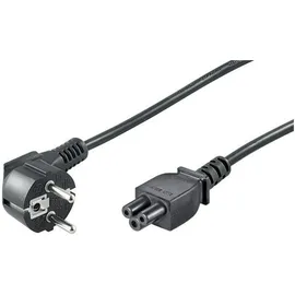 MicroConnect PE010830 3m CEE7/7 Schuko C5-Koppler Schwarz Stromkabel (PE010830, DC851B#ABB, DEL)
