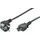 MicroConnect PE010830 3m CEE7/7 Schuko C5-Koppler Schwarz Stromkabel (PE010830, DC851B#ABB, DEL)