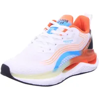 Dockers by Gerli Sportliche Schnürschuhe für Damen, weiß, Größe