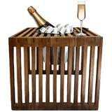 cootab cooler table Mykonos Beistelltisch 40 x 40 x 40 cm Braun