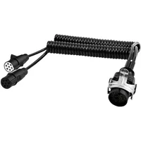 SECORÜT ECO771-136 Verbindungskabel [Anhänger-Steckdose 15polig - Anhänger-Steckdose 7polig Typ