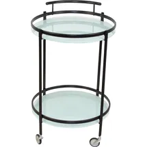 INOSIGN Bartisch rund 52 x 82 cm Schwarz