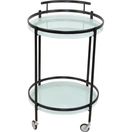INOSIGN Bartisch rund 52 x 82 cm Schwarz
