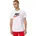 T-Shirt Herren white/black/red XL