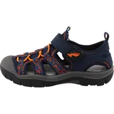 Lurchi 95L0053001 Sandale, Navy-orange, 35 EU