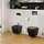 Rak Feeling Wand-WC mit WC-Sitz Schwarz Matt