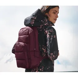 Tchibo - Gesteppter Outdoor-Rucksack - dunkelrot