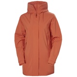 HELLY HANSEN Victoria Mid Length Jacket, Terracotta, XS