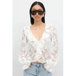 Gina Tricot - Aviator sunglasses - Sonnenbrillen - Braun - ONESIZE - Dame - Braun - ONESIZE