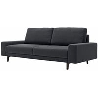 HÜLSTA sofa 2-Sitzer »hs.450«, Armlehne breit niedrig, Alugussfüße in umbragrau, Breite 180 cm grau