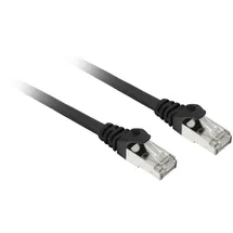 Sharkoon Patchkabel SFTP, RJ-45, mit Cat.7a Rohkabel schwarz, 2 Meter)