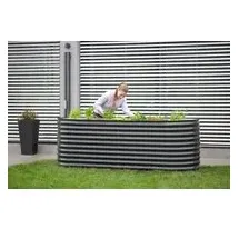 Westmann Metall Hochbeet Grow Faster 240 x 80 x 82 cm anthrazit