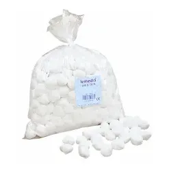 Holthaus Medical Temedia® Mulltupfer DIN 14079, unsteril 13812 , 1 Packung = 500 Stück, hutform, wallnussgroß