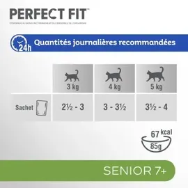 PERFECT FIT Senior 7+ Truthahn & Hochseefisch x 85 g)