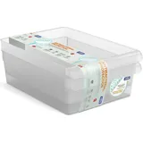 Rotho Kühlschrank Organizer 31,0 x 22,0 x 12,0 cm 3-tlg. Transparent