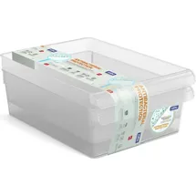 Rotho Kühlschrank Organizer 31,0 x 22,0 x 12,0 cm 3-tlg. Transparent