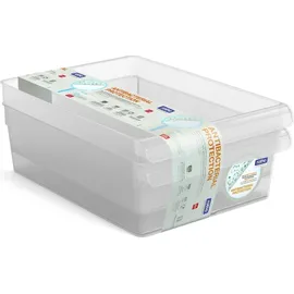 Rotho Kühlschrank Organizer 31,0 x 22,0 x 12,0 cm 3-tlg. Transparent