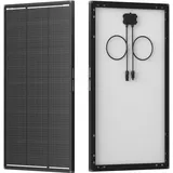 Renogy 120W ShadowFlux Anti-Beschattung N-Typ Solarmodul, PV-Modul 120W 12V 25% Hoch-Effizienz Solarpanel für Wohnmobile, Häuser, Balkone, Boote, landwirtschaftliche Dächer, Batterien und Off-Grid