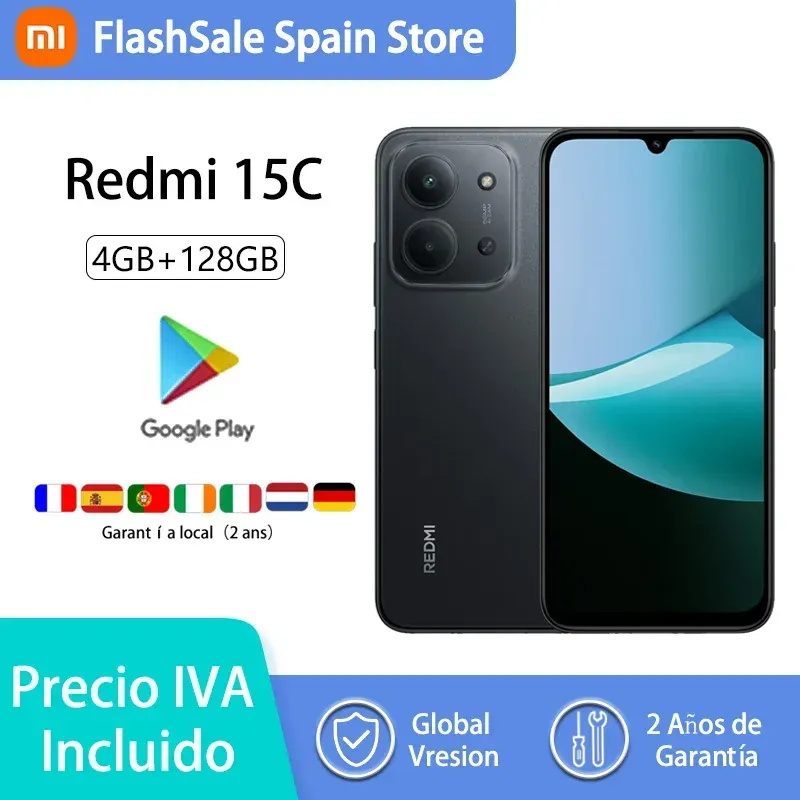 Xiaomi Redmi 15C Global Version Smartphone 50MP Hauptkamera 120Hz 6,9 Xiaomi Redmi 15C Global Version Smartphone 50MP Hauptkamera 120Hz 6,9