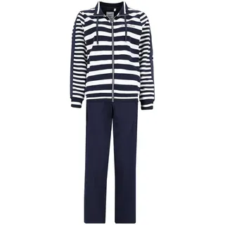 HAJO Homewear Anzug Basic in Marine