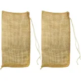 DEMA Jutesack Kartoffelsack 65x135 cm, 100 kg, 2er Set