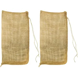 DEMA Jutesack Kartoffelsack 65x135 cm, 100 kg, 2er Set