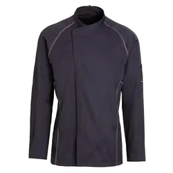 Kochjacke "23401" - M - grau