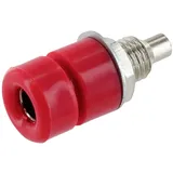 econ connect TB40RT Laborbuchse Buchse, Einbau Stift-Ø: 4 mm Rot 1 St. Bulk