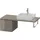 Duravit Unterschrank L-Cube 42x54,7cm, flan. Gr hgl, f Kons, 1 Auszug, LC583108989,