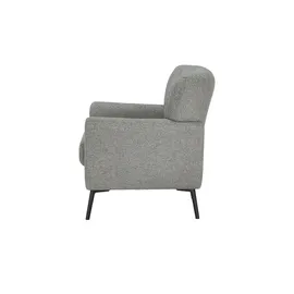 Schöner Wohnen Sessel Amadeo Webstoff 78 x 83 x 78 cm grau