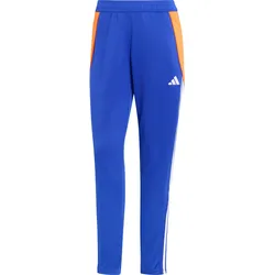 adidas Tiro24 Trainingshose Damen in lucid blue-app solar red-white, Größe XS - blau