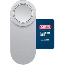 ABUS Türschlossantrieb LOXERIS One App/Code/Fingerscan/Tastendruck Silber