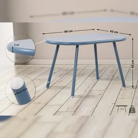 CLP Couchtisch Velva blau