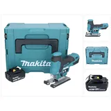 Makita DJV 185 T1J Akku Pendelhubstichsäge 18 V Brushless + 1x Akku 5,0 Ah + Makpac - ohne Ladegerät