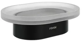 Ravak Seifenschale Chrome II schwarz X07P1376
