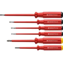 PB SWISS TOOLS Schraubendreher-Satz VDE 6-teilig Schlitz/PH im Karton