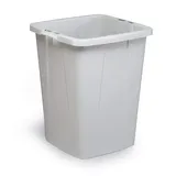 Durable Abfallbehälter Durabin ECO 90 1800505050 Rechteckig Kunststoff Grau