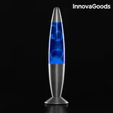 InnovaGoods 25 W Magma Lavalampe Blau Tischlampe Leuchte Wachs NEU Deko