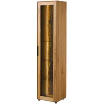 MASSIVMOEBEL24.DE Vitrine LINDAU 46 x 43 x 203 cm Beige