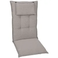 Sesselauflage 100 x 50 x 7 cm grau 1 St.