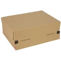 SOENNECKEN Versandkarton Postbox 5851 25x9,6x17,7cm Pappe braun