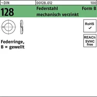Industrial Quality Supplies DIN 128 Federring Federstahl B 18