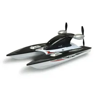 AMEWI RC-Boot Propeller Speed Catamaran 2,4GHz RtR schwarz-weiß (26094)