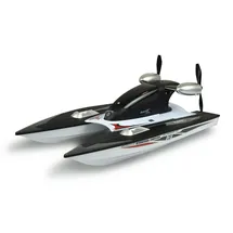 AMEWI RC-Boot Propeller Speed Catamaran 2,4GHz RtR schwarz-weiß (26094)