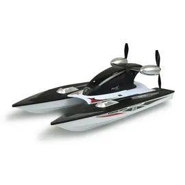 AMEWI RC-Boot Propeller Speed Catamaran 2,4GHz RtR schwarz-weiß (26094)