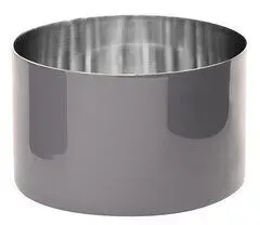 Saigon Edelstahl-Windlicht S cool grey