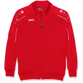 Jako Classico Polyesterjacke Kinder rot 152