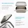 Intirilife Lunchbox, Silber, Metall, 12x6x17 cm, Küchenzubehör, Vorratsbehälter, Brotdosen