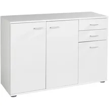 Home4You Kommode SOLO 106 cm Weiß