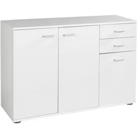 Home4You Kommode SOLO 106 cm Weiß